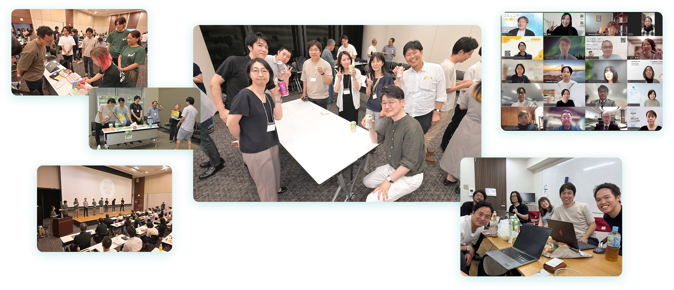 WACAのイベント・オンライン交流の様子